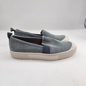 Zodiac Ciara Denim Chambray Women’s Size 10 M Casual Slip-On Sneakers NWD